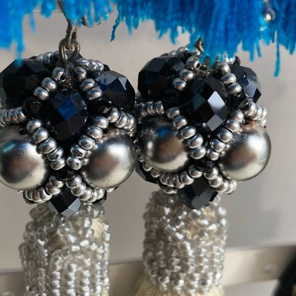 HENDMADE earrings long several colors - Picture 12 of 15